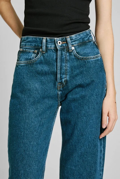Джинси сині джинси STRAIGHT JEANS HW ROBYN Pepe Jeans 29 PL204901IB72 - зображення 4