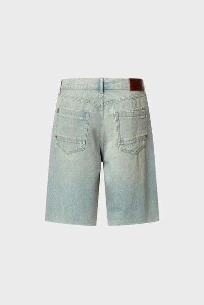 Чоловічі блакитні джинсові шорти BERMUDA SHORT TINT Pepe Jeans 32 PM801171 - зображення 5