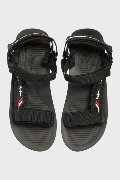 Чоловічі чорні сандалі WEST SPORT Pepe Jeans 44 PMS70161 - изображение 4