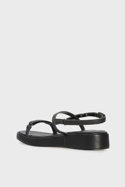 Жіночі чорні шкіряні сандалі HARU MIX Pepe Jeans 38 PLS90677 - изображение 5