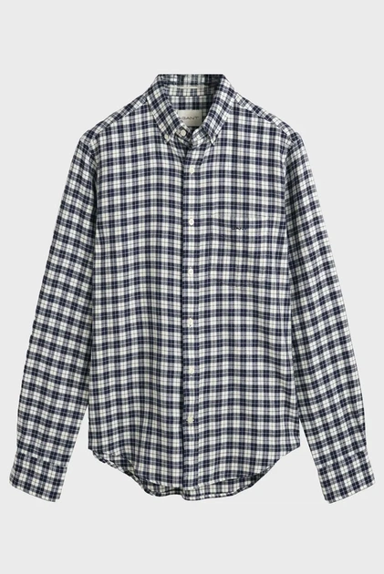 Чоловіча картата сорочка REG FLANNEL CHECK Gant S 3240217 - Фото 7 Чоловіча картата сорочка REG FLANNEL CHECK Gant S 3240217 - изображение 7