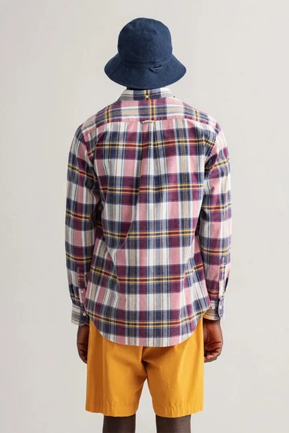 Чоловіча картата сорочка REG BOLD CHECK BD Gant S 3014370 - изображение 3