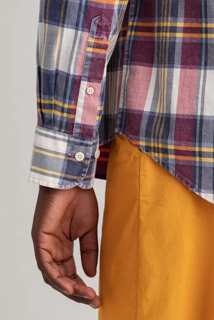 Чоловіча картата сорочка REG BOLD CHECK BD Gant S 3014370 - изображение 4