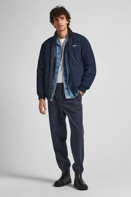 Чоловіча двостороння вовняна куртка BANKS Pepe Jeans XL PM402829 - изображение 2
