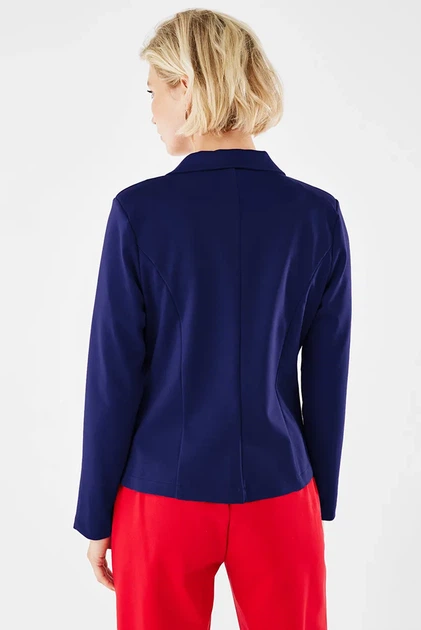 Жіночий синій жакет ELLEN Mexx M NL0710999W - изображение 3