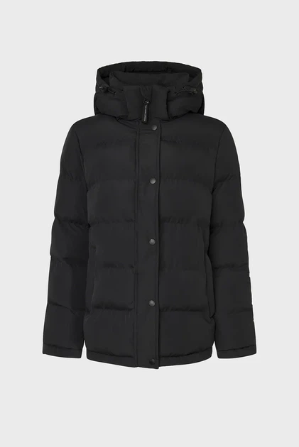 Жіноча чорна куртка Pepe Jeans M PL402438 - Фото 6 Жіноча чорна куртка Pepe Jeans M PL402438 - зображення 6