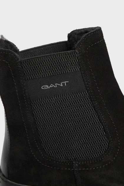 Жіночі чорні замшеві чолсі Snowmont Gant 39 29553786 - зображення 2