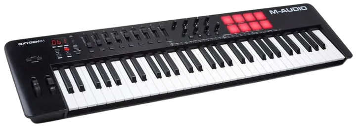 MIDI-клавіатура M-Audio Oxygen 61 MKV - зображення 2