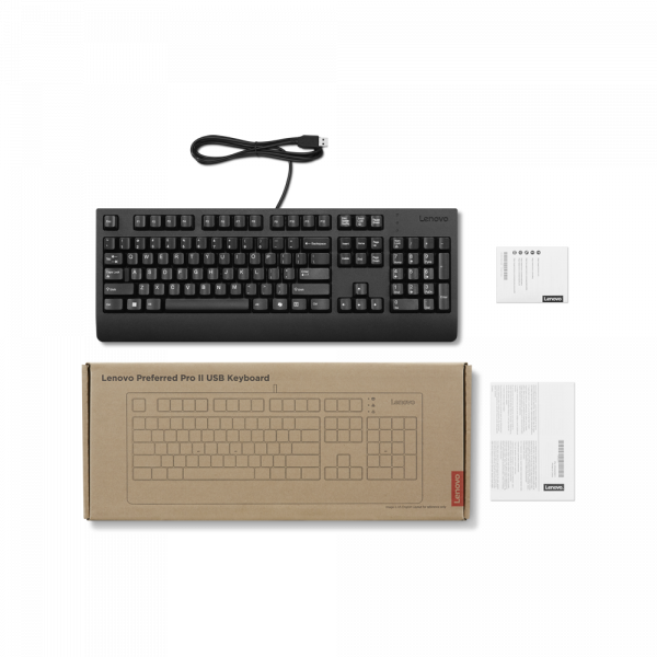 Клавіатура Lenovo Preferred Pro ii usb Keyboard ru Preferred Pro ii usb kb ua - зображення 3
