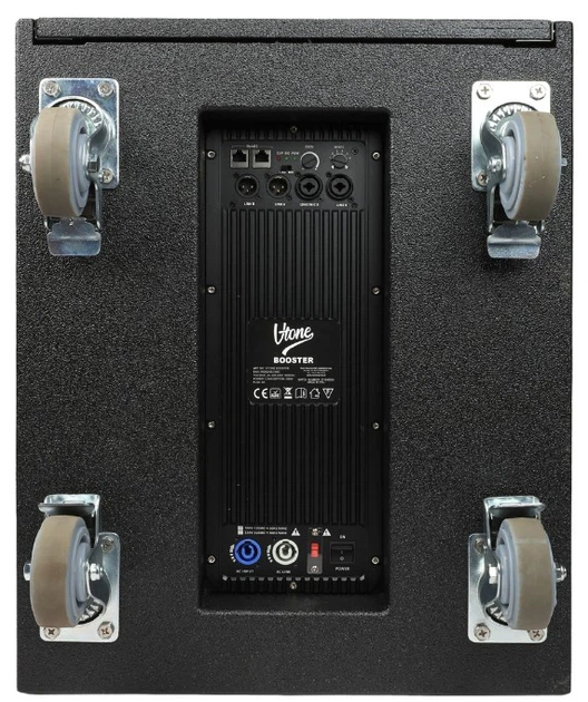Aktywny system nagłośnieniowy V-Tone BOOSTER 760W RMS wzmacniacz DSP 2x1000W (5908249823860) - obraz 6