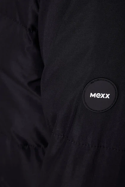 Жіноча чорна парка Mexx S GC1152036W - изображение 5