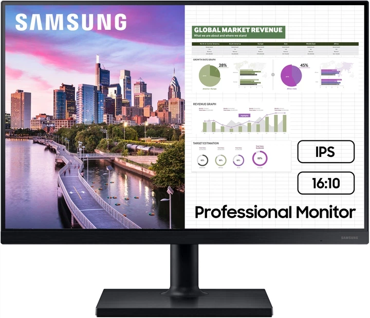 Монітор 24" Samsung Professional F24T450GYI (LF24T450GYIXCI) 1920x1200 / 16:10 / sRGB 100% / 75 Гц (Refurbished) - Фото 10 Монітор 24" Samsung Professional F24T450GYI (LF24T450GYIXCI) 1920x1200 / 16:10 / sRGB 100% / 75 Гц (Refurbished) - изображение 10