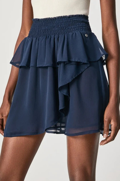 Жіноча темно-синя спідниця LANA 2 Pepe Jeans L PL900958 - изображение 4