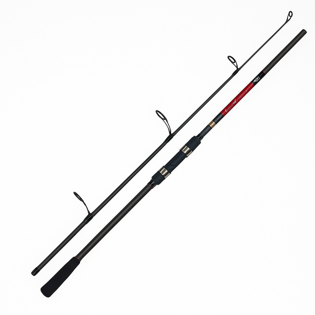 Удилище карповое Gladiator King Carp для трофейной рыбалки Черное 3.9 м 3.5 lbs - Фото 1 Удилище карповое Gladiator King Carp для трофейной рыбалки Черное 3.9 м 3.5 lbs - изображение 1