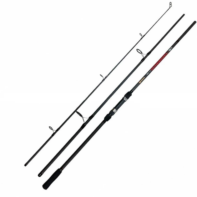 Удилище карповое Gladiator King Carp для трофейной рыбалки Черное 3.9 м 3.5 lbs - Фото 2 Удилище карповое Gladiator King Carp для трофейной рыбалки Черное 3.9 м 3.5 lbs - изображение 2