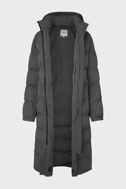 Жіноча сіра куртка Pepe Jeans M PL402437 - Фото 8 Жіноча сіра куртка Pepe Jeans M PL402437 - изображение 8