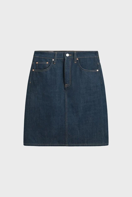 Жіноча темно-синя джинсова спідниця DENIM Gant 36 4400192 - изображение 7