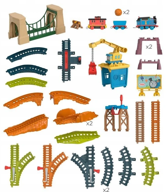 Zestaw do zabawy Fisher-Price Tomek i Przyjaciele Most do Sodoru (HTG38/2) (194735189465) - obraz 4