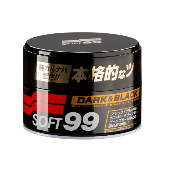 Твердий віск SOFT99 Dark & Black Wax для темних авто карнаубський бджолиний глибокий дзеркальний блиск класична формула Японія - зображення 3