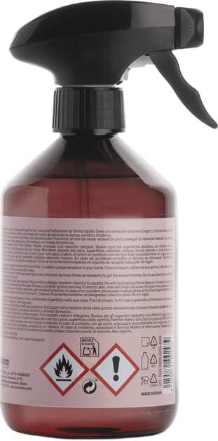 Спрей-ароматизатор для дому Vicky Essence Цвіт вишні 500 мл (8429871992474) - зображення 2