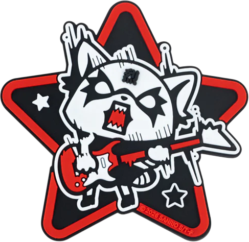 Бейдж Kite Aggretsuko на липучці (AR26-3011) - Фото 2 Бейдж Kite Aggretsuko на липучці (AR26-3011) - зображення 2
