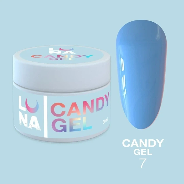 Luna Moon Гель для нарощування Candy Gel №7 15ml - Фото 1 Luna Moon Гель для нарощування Candy Gel №7 15ml - изображение 1