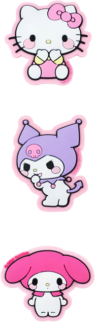 Набір бейджів Kite Hello Kitty MIX на липучці 3 шт (HK26-3012-2) - зображення 2
