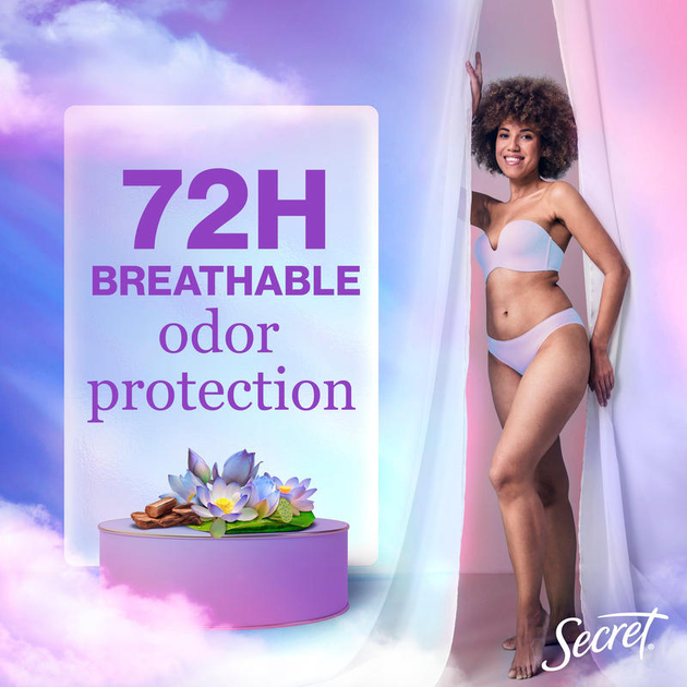 Дезодорант-антиперспирант Secret Fresh Invisible Solid Bubble Bath 73гр (030772155806) - изображение 5