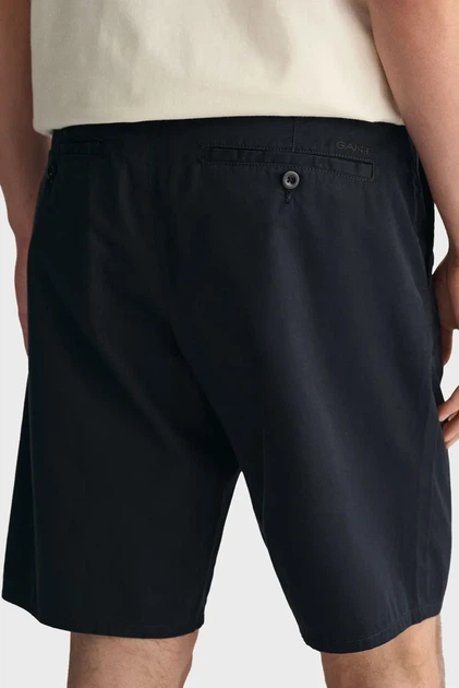 Чоловічі чорні шорти RELAXED Gant 31 205074 - изображение 5
