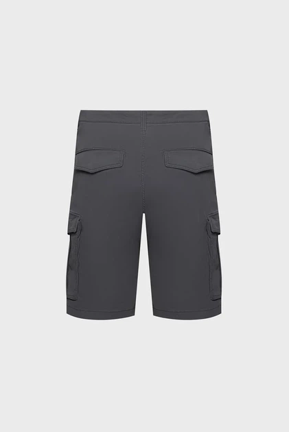 Чоловічі сірі шорти RELAXED TWILL CARGO SHORTS Gant 36 205069 - Фото 2 Чоловічі сірі шорти RELAXED TWILL CARGO SHORTS Gant 36 205069 - изображение 2