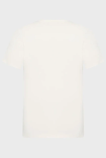 Чоловіча біла футболка EMBROIDERED Gant XXXL 2003368 - Фото 2 Чоловіча біла футболка EMBROIDERED Gant XXXL 2003368 - изображение 2