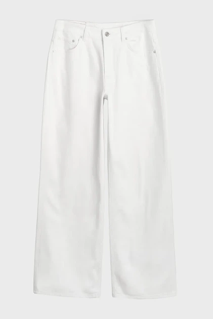 Жіночі білі джинси REL STRAIGHT WHITE JEANS Gant 30 4100254 - зображення 6