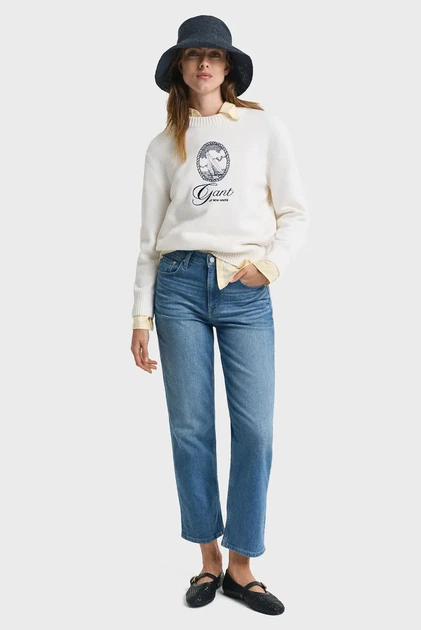 Жіночі сині джинси STRAIGHT LEG JEANS Gant 29 4100250 - зображення 2