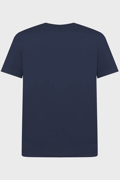 Чоловіча темно-синя футболка EMBROIDERED Gant XXXL 2003368 - изображение 2