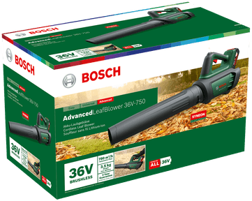 Akumulatorowa dmuchawa do liści Bosch AdvancedLeafBlower 36V-750 1 akumulator 2 Ah i ładowarka (06008C6000) - obraz 2