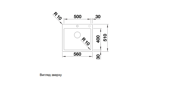 Кухонна мийка Blanco - 521633 CLARON 500-IF/A - зображення 2