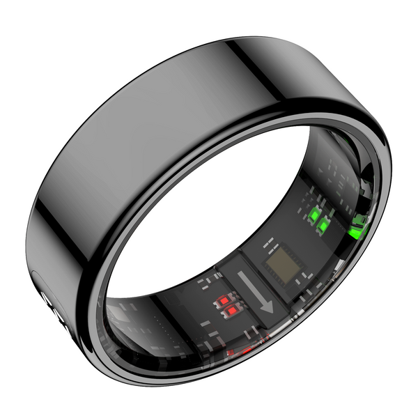Смарт-кільце SR11 Deep Grey, розмір 11/25 - зображення 6