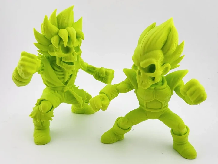 Колекційні фігурки-скелети Гоку та Веджета з аніме Dragon Ball Z. Aivory - зображення 2