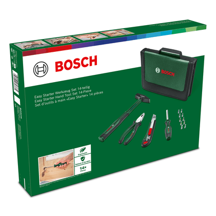 Zestaw narzędzi ręcznych Bosch Easy Starter 14 elementów (1600A02BY3) - obraz 2