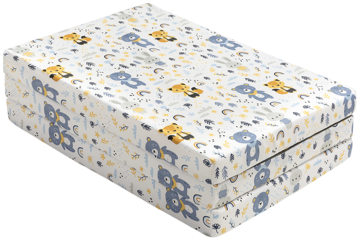 Materac Sensillo Supreme Przyjaciele z Lasu turystyczny 120x60x5 cm (5908310390574) - obraz 2