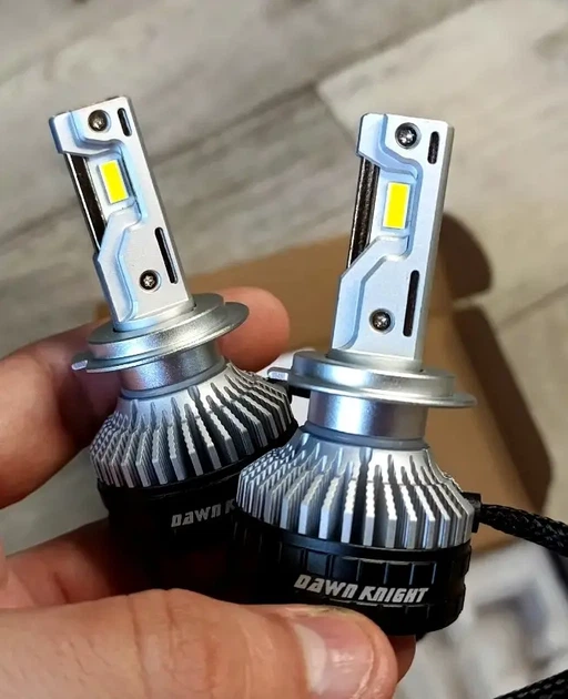 Автомобильные LED лампы DawnKnight K9C PRO H7 130W 6000k с обманкой (Canbus) - изображение 2