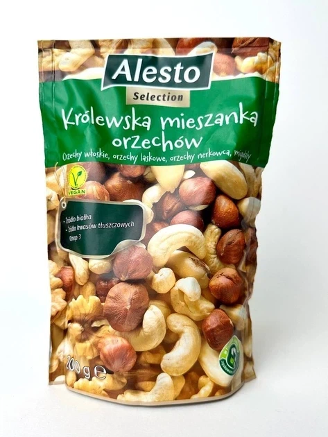 Королевская смесь орехов Alesto Selection 200 г - Фото 1 Королевская смесь орехов Alesto Selection 200 г - изображение 1