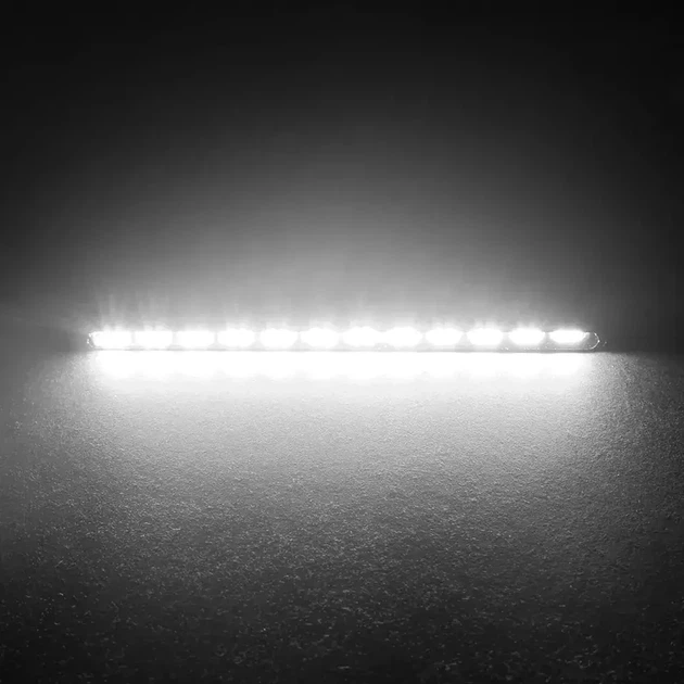 Дневные ходовые огни ДХО тонкие Led slim 12,7 см белый свет 12V пара - изображение 3