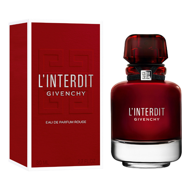 Парфумована вода Givenchy L’Interdit Rouge Eau de Parfum, 80ml - Фото 1 Парфумована вода Givenchy L’Interdit Rouge Eau de Parfum, 80ml - зображення 1