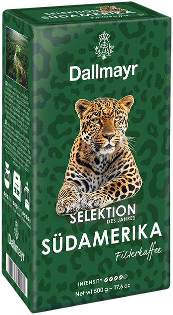 Кофе молотый Dallmayr Crema d'Oro South America Выбор года жареный 500 г (4008167002161) - изображение 2