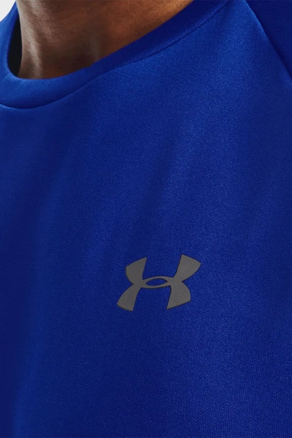 Чоловіча синя футболка UA Tech 2.0 SS Tee-BLU Under Armour S 1326413-400 - Фото 5 Чоловіча синя футболка UA Tech 2.0 SS Tee-BLU Under Armour S 1326413-400 - зображення 5