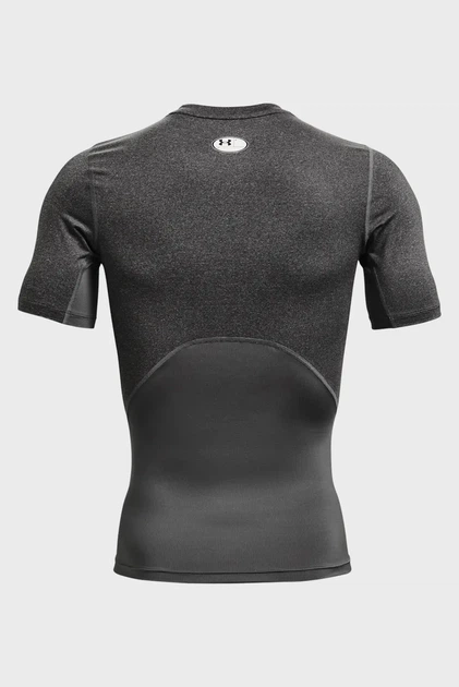 Чоловіча сіра футболка UA HG Armour Comp Under Armour L 1361518-090 - Фото 6 Чоловіча сіра футболка UA HG Armour Comp Under Armour L 1361518-090 - изображение 6