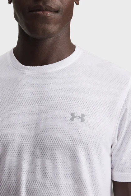 Футболка чоловіча UA Velociti SS-WHT Under Armour LG 6009517-100 - зображення 3