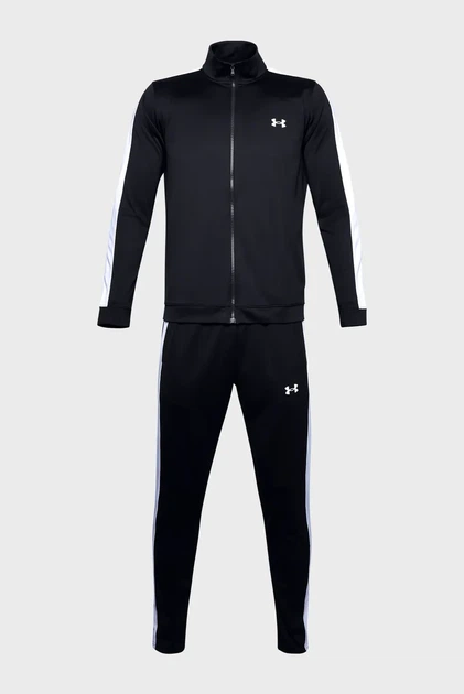 Чоловічий чорний спортивний костюм (кофта, штани) UA EMEA Track Under Armour M 1357139-001 - Фото 5 Чоловічий чорний спортивний костюм (кофта, штани) UA EMEA Track Under Armour M 1357139-001 - изображение 5