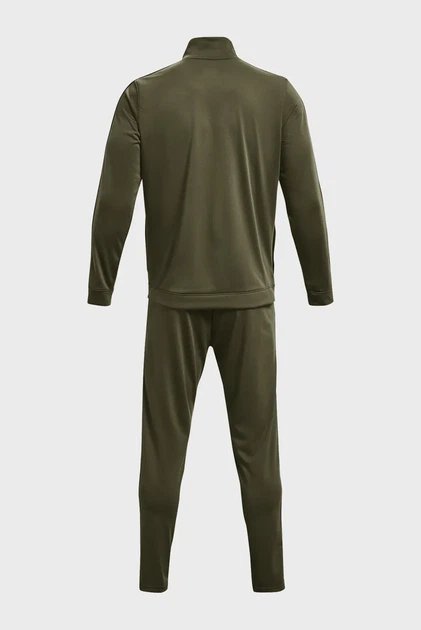 Чоловічий зелений спортивний костюм (кофта, штани) UA Knit Track Suit Under Armour S 1357139-390 - изображение 6